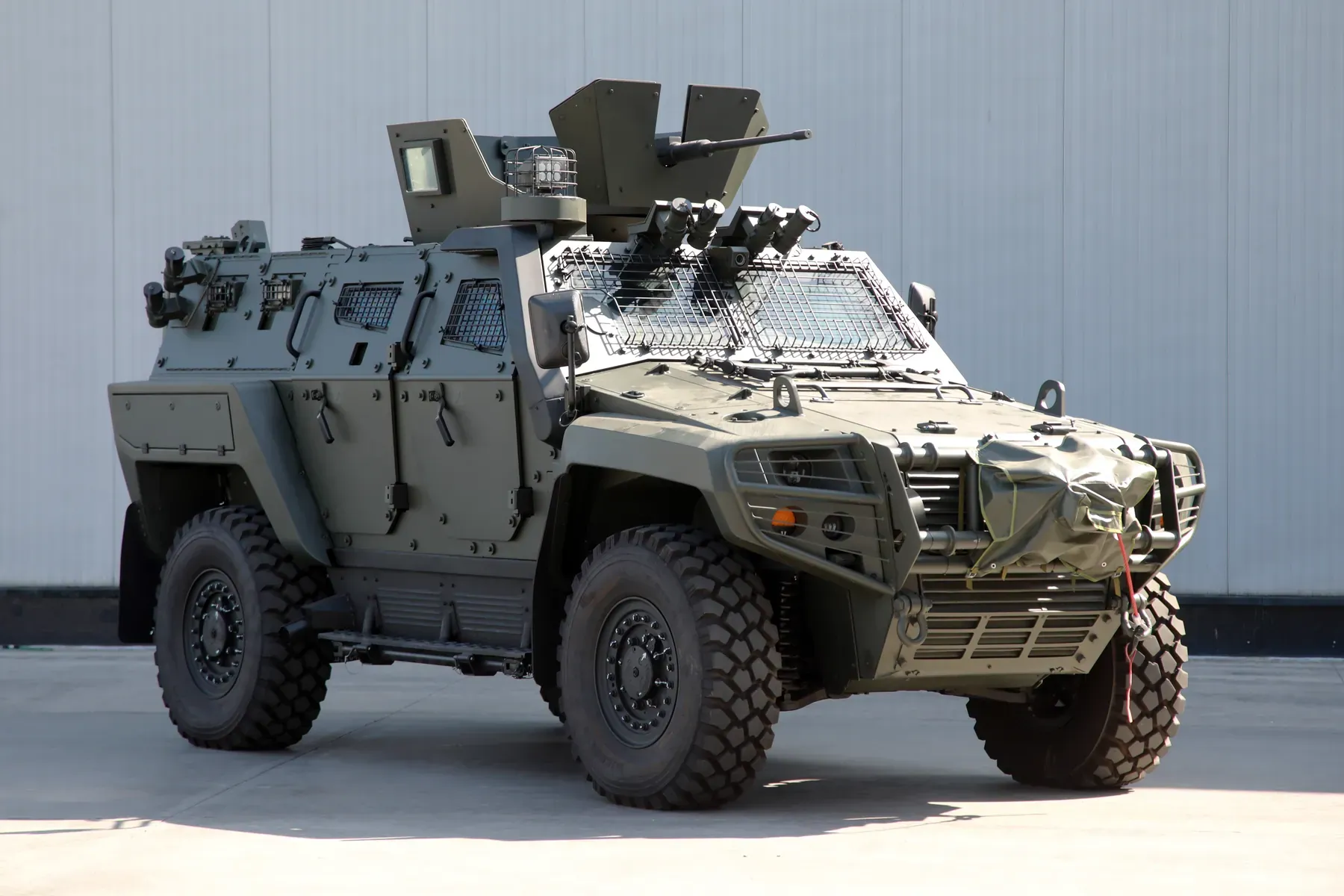 AIBAR 4×4 with open turret